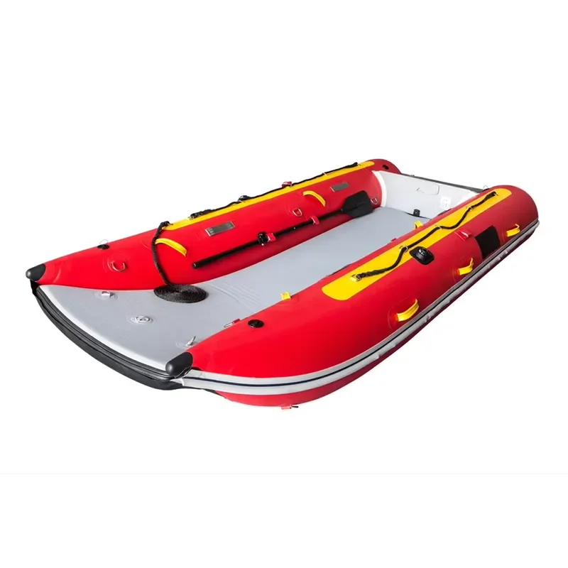 China Lightweight Inflatable Fishing Boat Inflatable Catamaran Boat