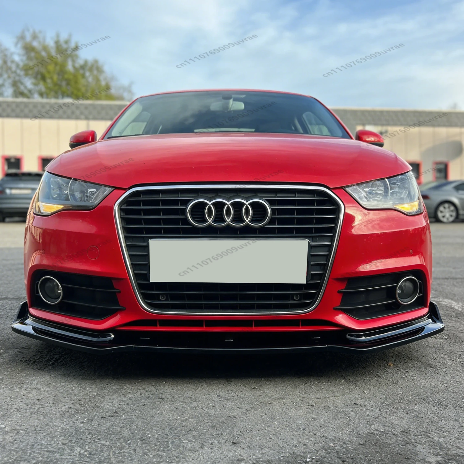 Front Bumper Lip Spoiler Splitter Diffuser Cover Guard For Audi A1 8X Ego 3-Door 2010-2014 Pre-Facelift Bodykits Tuning - view 2