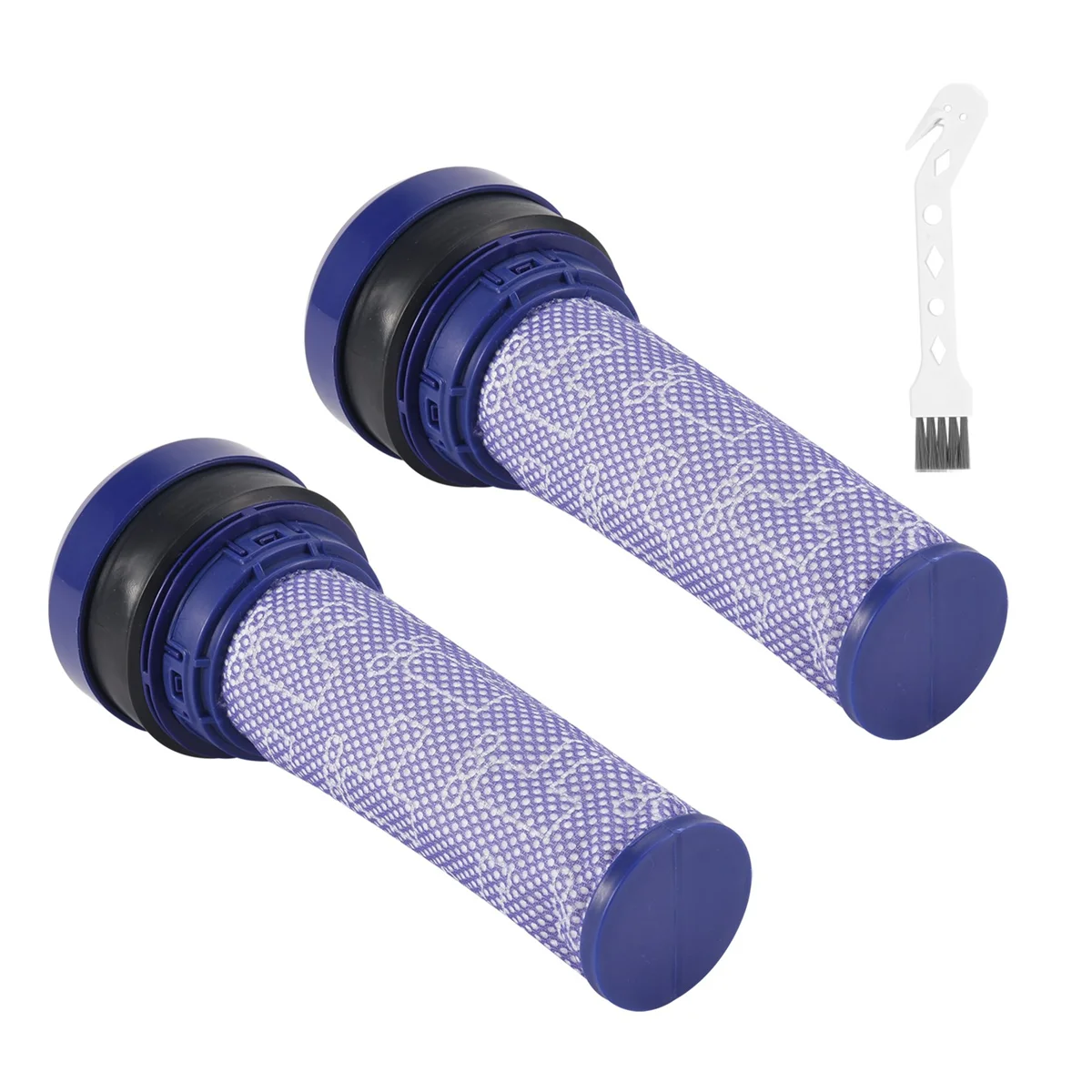 ตัวกรองสำรองสำหรับ Dyson DC33 DC37 DC28C DC53 92341301ตัวกรองก่อนมอเตอร์เครื่องดูดฝุ่นแบบพรี-ฟิลเตอร์2แพ็ค