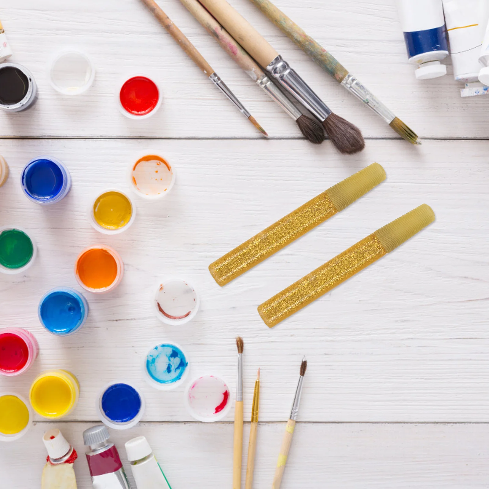 

50 шт., золотой порошок, блестящие клеевые ручки, набор палочек для рукоделия для художественных проектов, рисование, написание, раскраска, цветной клей