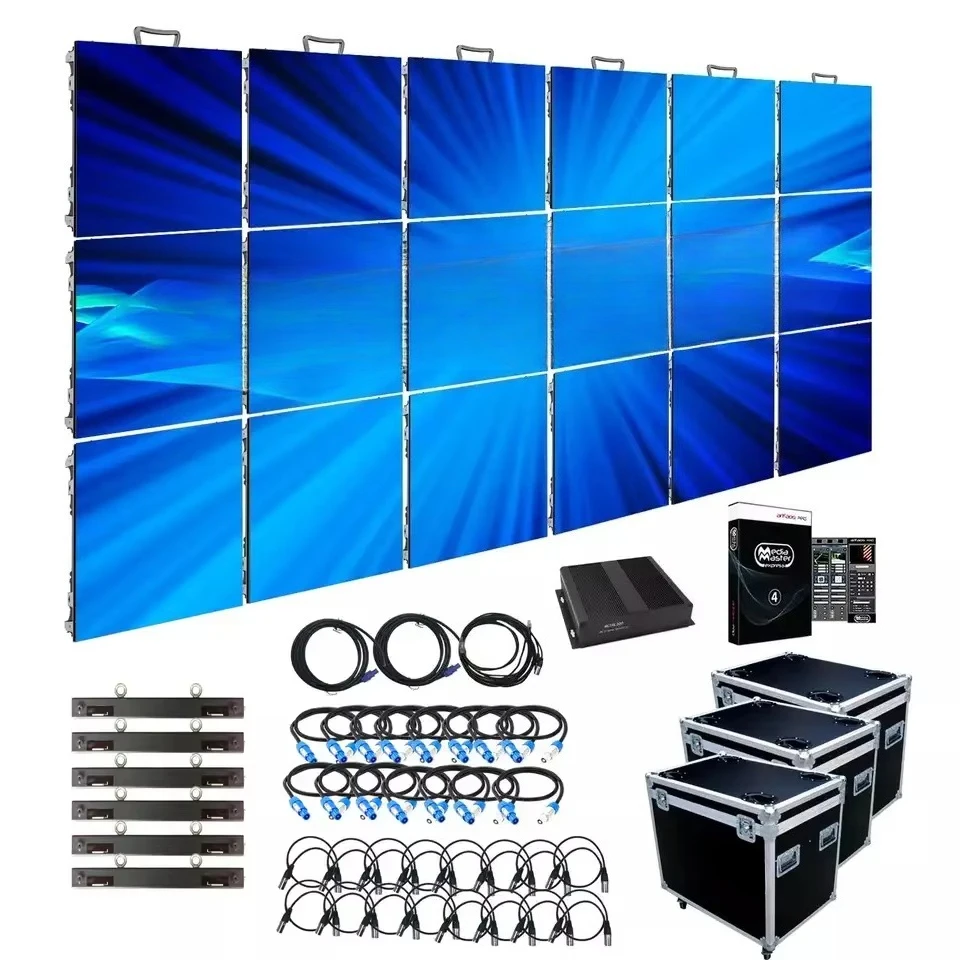 

Hot Sale P2.6 P2.9 Indoor LED Screen 500x500mm Led Display Screen Panel Rental Led Video Wall