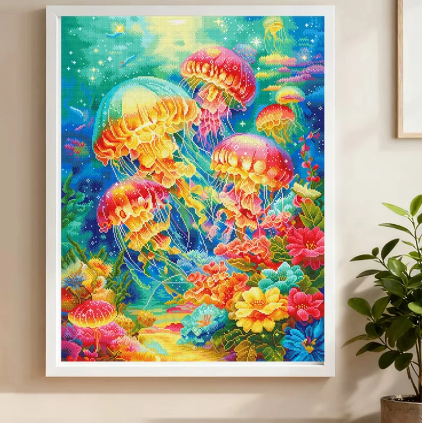 9ct-75x91-cm-broderie-bricolage-style-chinois-kits-imprimes-point-de-croix-couture-decor-a-la-maison-artisanat-68-couleurs-meduse