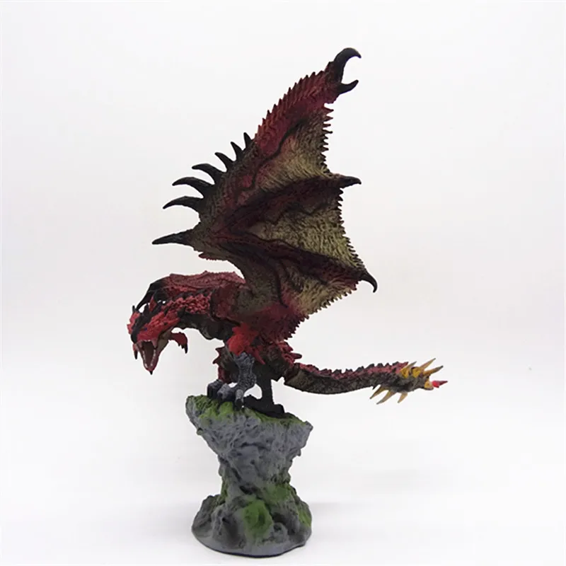 Figura del mundo del cazador de monstruos de 24cm, estatua de acción de Rathalos, modelo de colección de escritorio, adornos, muñecos de juguete para niños, regalos