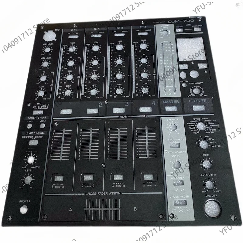 DJM-700 Metal Control Panel Black Faceplate ForPioner DNB1153 DNB1155