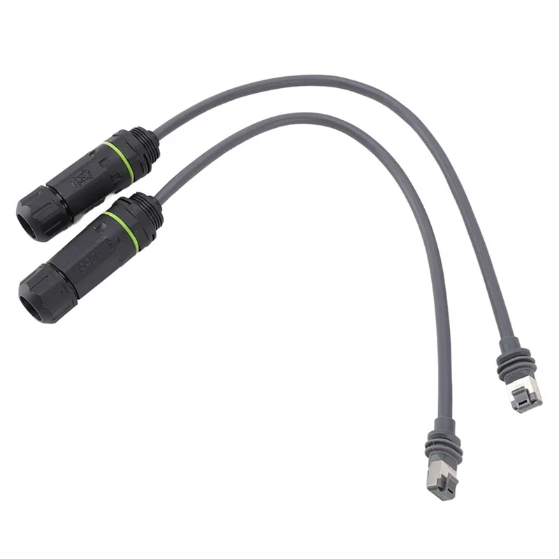 

Well Made-2Pcs RJ45 Cable Connector For Starlink GEN 3 V3 SPX Extension Cord Quick Connect High Speed Data Transmission