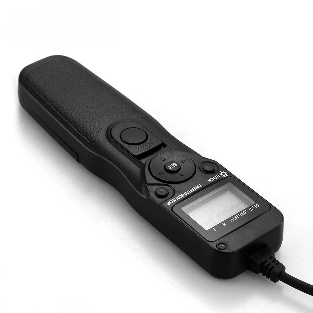 RS-80N3 LCD Timer Shutter Release Remote Control for Canon EOS 5D Mark II 5D 6D 7D 10D 20D 30D 40D 50D 1D 1DS 5D Mark III