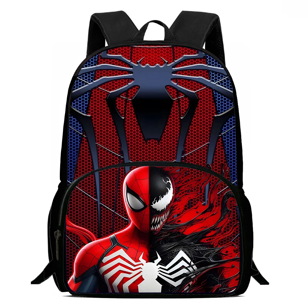 Cartoon Spiders-man Backpacks Boys and Girls Student Birthday Gift Child School Bags Large Capacity Camping Durable Rucksack