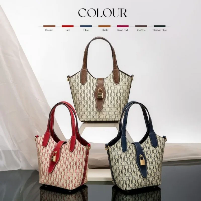 CH Prints Women's Handbag Autumn New Collection Simple Women's Vegetable Basket Handbag Bolsos Mujer