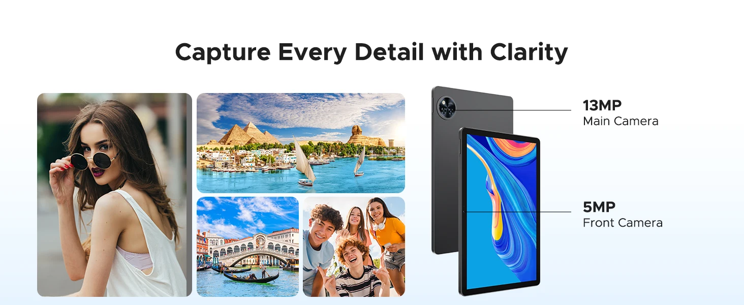 DOOGEE U11 Pro 2in1 PC Tablet 30GB(6+24) 256GB 11" 8580mAh Battery Dual Speakers Unisoc T7200 Android 16 Tablet Widevine L1