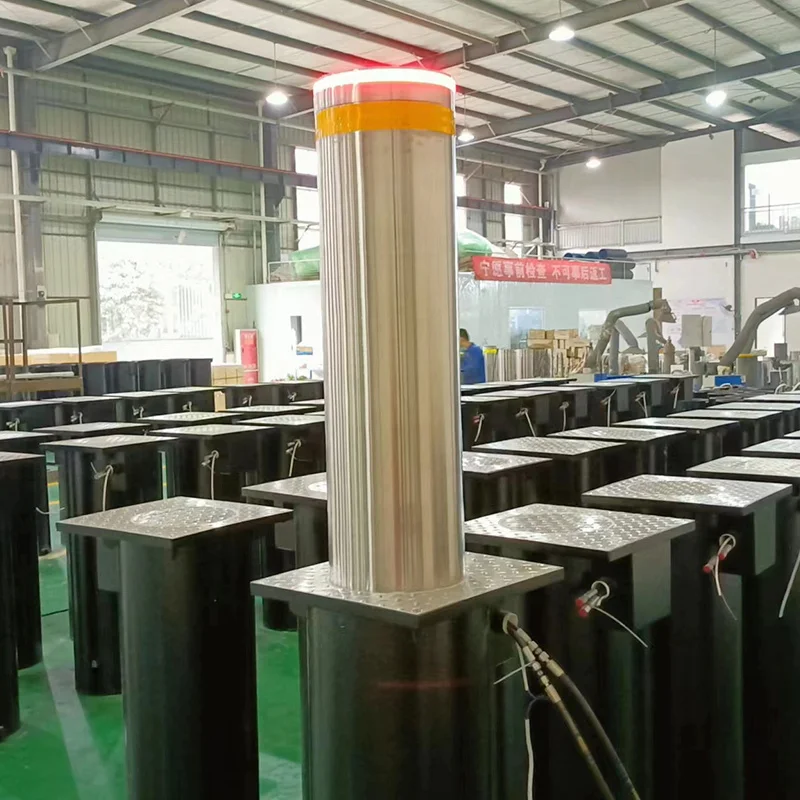 New Telescopic Parking Bollards Retractable Dissuasori In Acciaio Inox 900mm Bollard Up Down Bollard Post