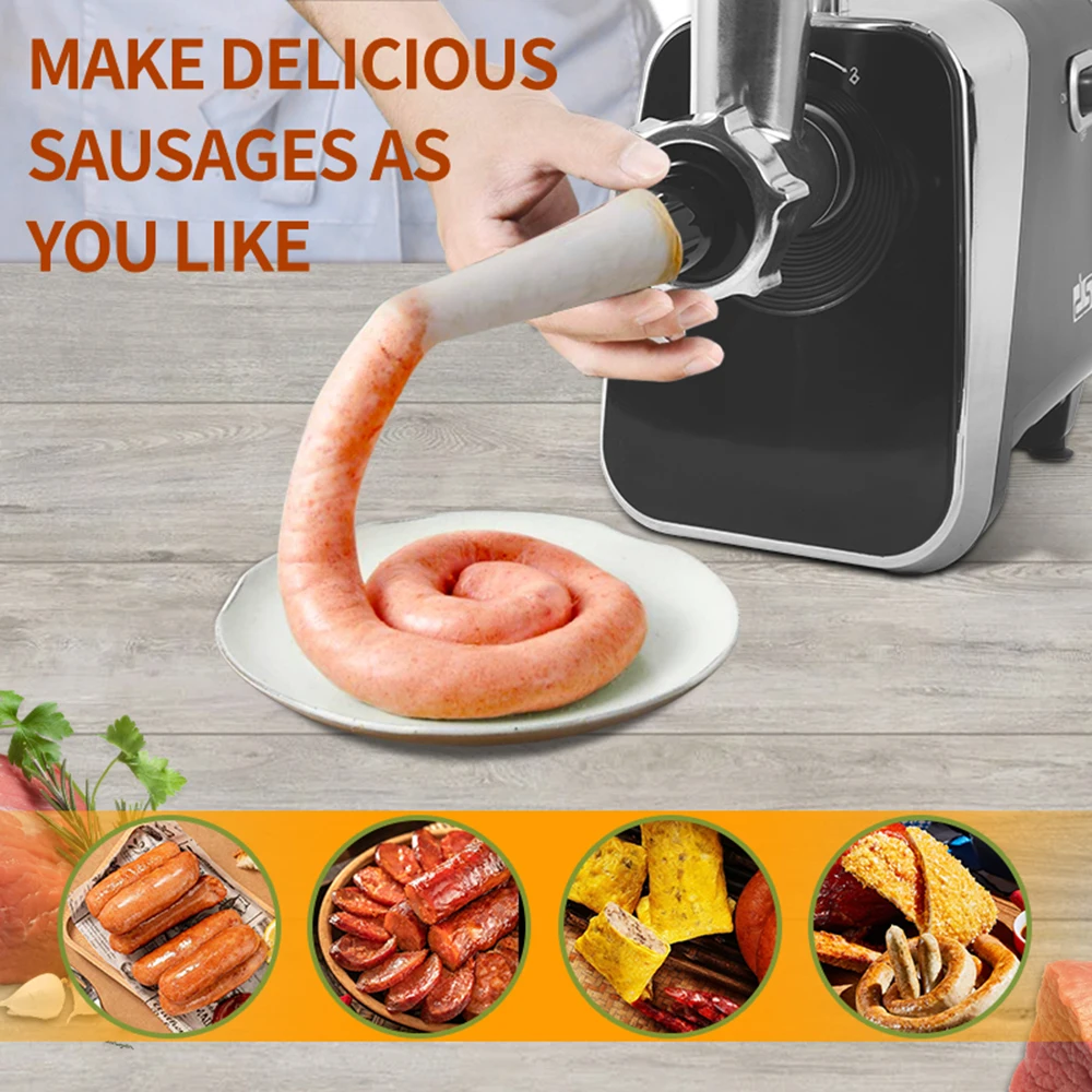 Household Sausage Grinder, Factory Processed Food Machine, 20V Household Stainless Steel Meat Grinder, Kitchen Appliances