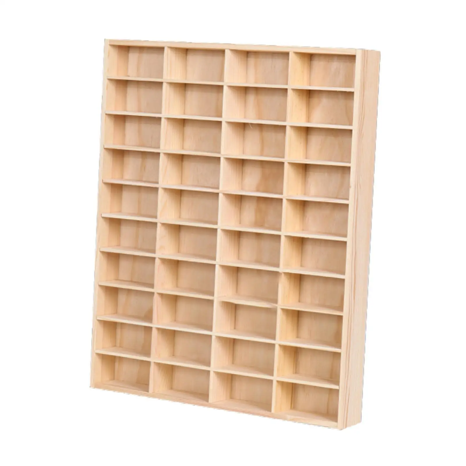 모형 자동차 전시대 모델 자동차 전시 및 보관용 나무 선반 40 소형