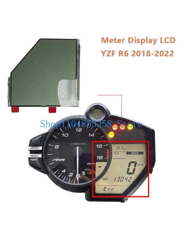 652F High Definition LCD Display Speedometer Odometer Instrument Cluster For YZF Motorcycle With Real Time Data Update