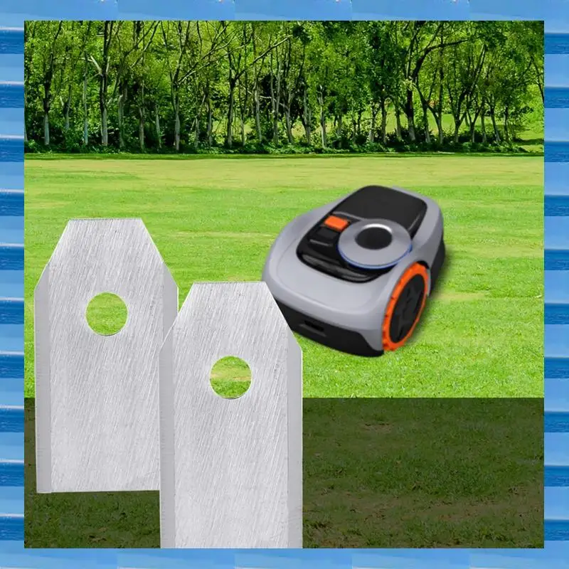 AT53 36PCS Lame di ricambio per tosaerba per Segway Navimow I105N/I108N/I110N/H500N/H800N/H1500N/H3000N con viti argento
