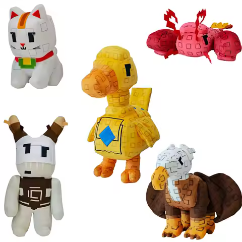 Pop New Style New Product Grow A Garden Roblox Game Creative Peripheral Fox Plush Toys Cute Fox Dolls Room Decoration Supplies