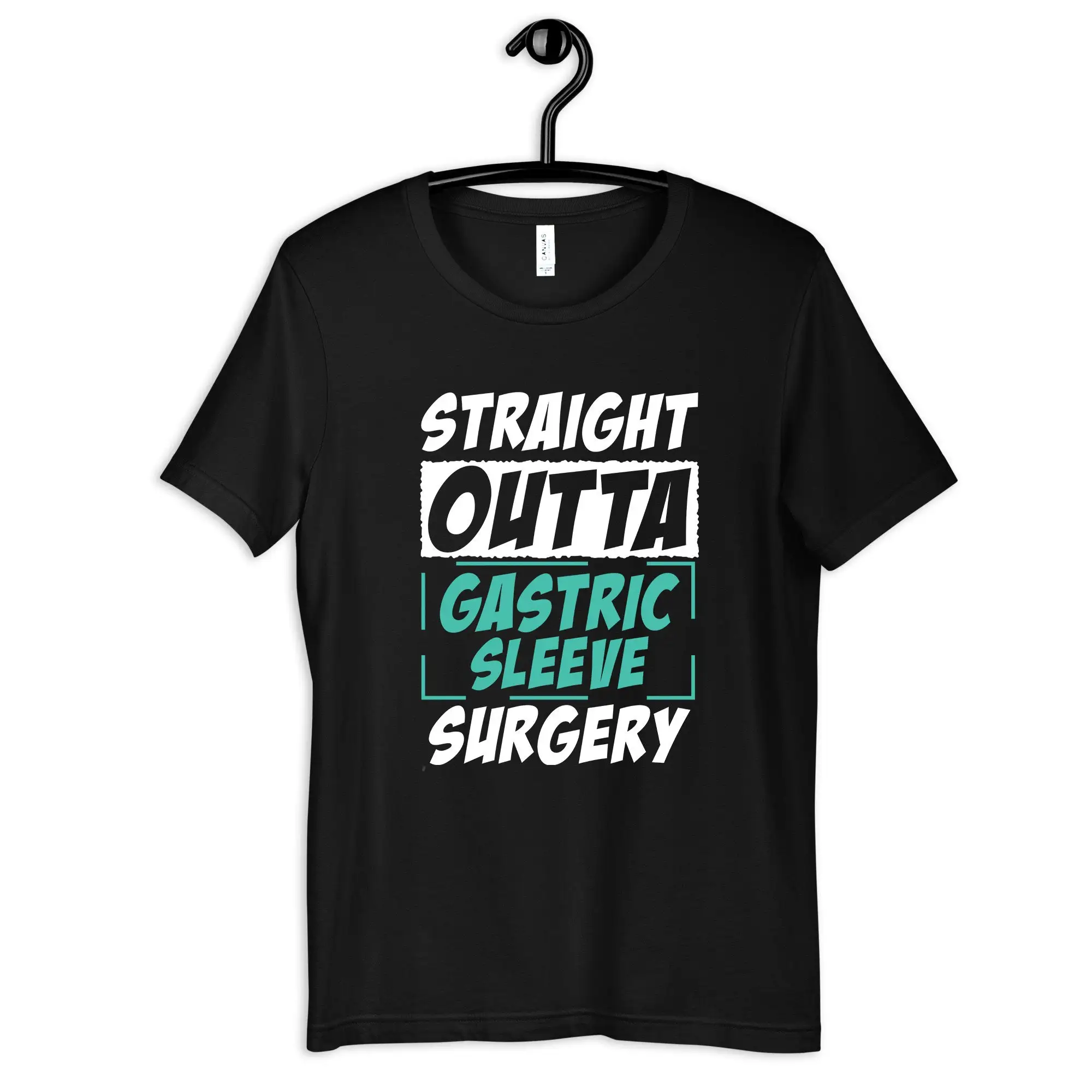 Straight Outta Gastric Sleeve Surgery T Shirt Weight Loss Get Well Soon