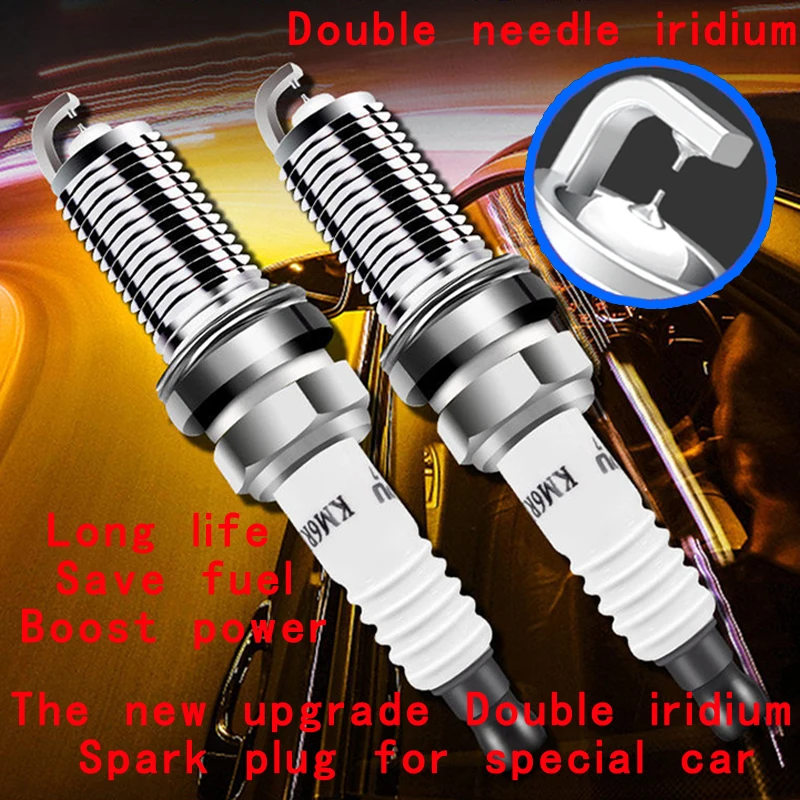 

4pcs BKR8EIX 2668 Spark Plug Iridium IX fit for Audi Volkswagen A3 A4 A5 TT TTS CC Tiguan Jetta Passat Car Iridium Power Plugs