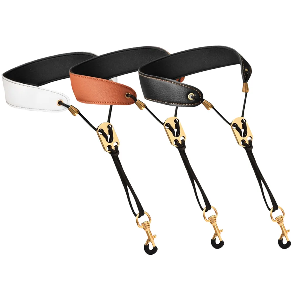 

3pcs Adjustable Sax Neck Tenor Alto Soprano Saxophone Strap Durable Universal Neck Belt For Saxophone Replacement