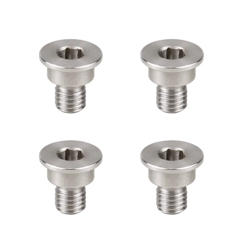 4PCS Brake Rotor Set Screw Stainless OEM 34211161806 For BMW E36 E46 E90 F30 F10 F20 E87 G20 G30 Mini F55 F56 R60 3421-116-1806