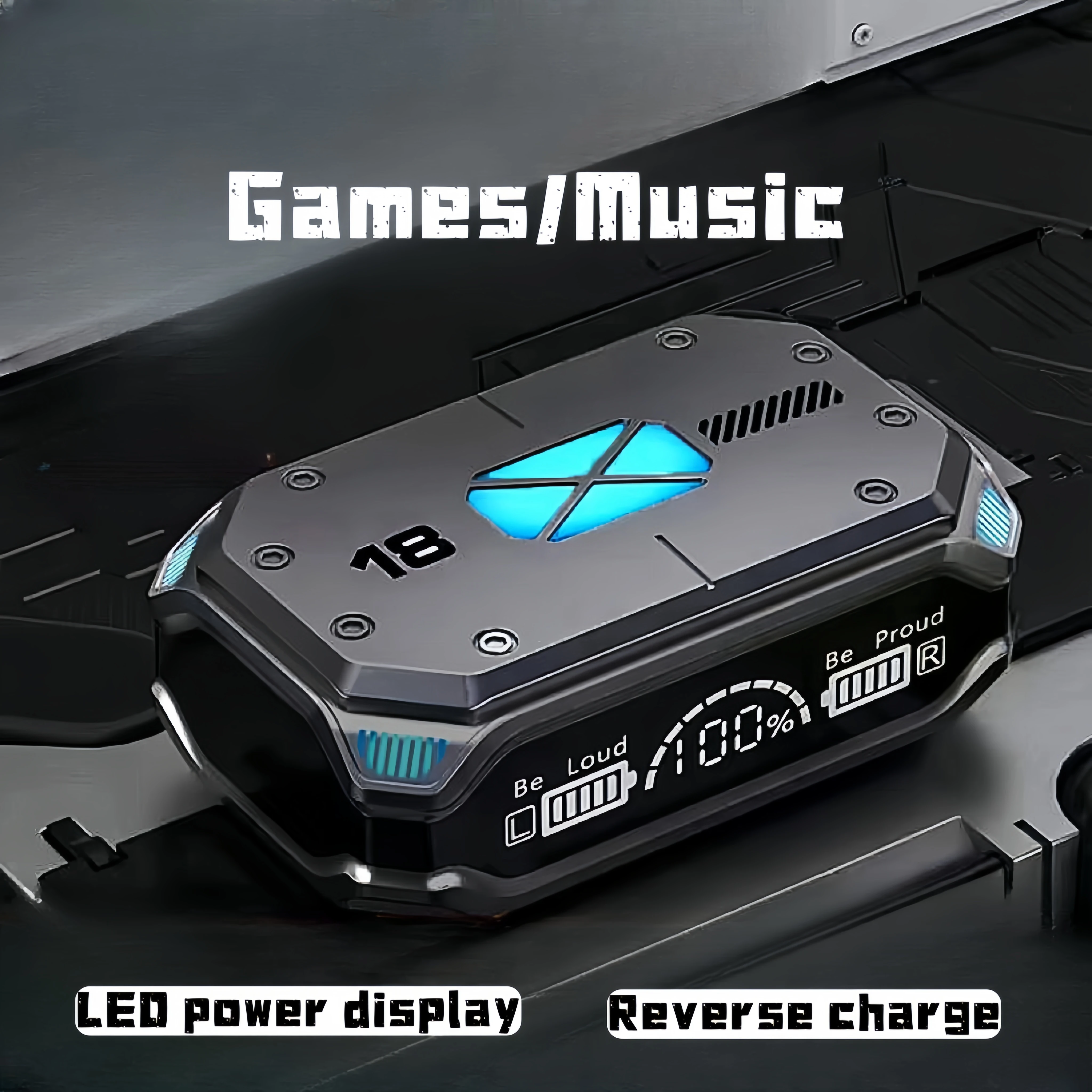 M41 블랙 무선 헤드폰 노이즈 감소 이어폰 5.3 BT 핸즈프리 하이파이 스테레오 스포츠 헤드셋 게이밍 인이어 이어버드