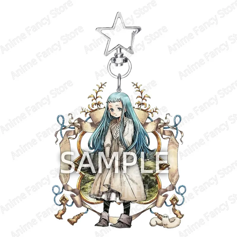 Witch Hat Atelier Olruggio Qifrey Coco Anime Acrylic Key Buckle Self-Made Peripheral Pendant Creative Gifts Acrylic Key Pendant view 4