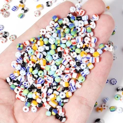 10g Acrylic Watermelon Seed Beads Spacer Stripe Beads For Jewelry Making DIY Handmade Bracelet Necklace Earring Accessories