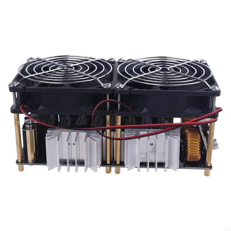 2000W 50A ZVS Inductie Verwarmingsbord Verwarming Module Flyback Driver Dissipation Coil Dual Fan met koperen buis