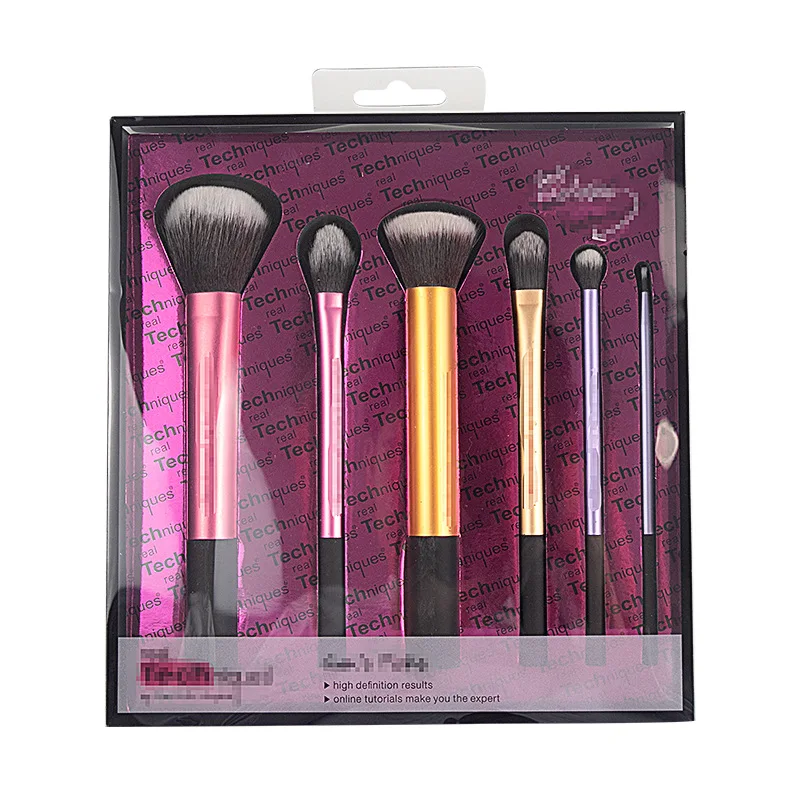 Popular Full Set of Makeup Brush Set Powder Blusher Brush Halo Dye Brush Eye Shadow Brush Beauty Egg