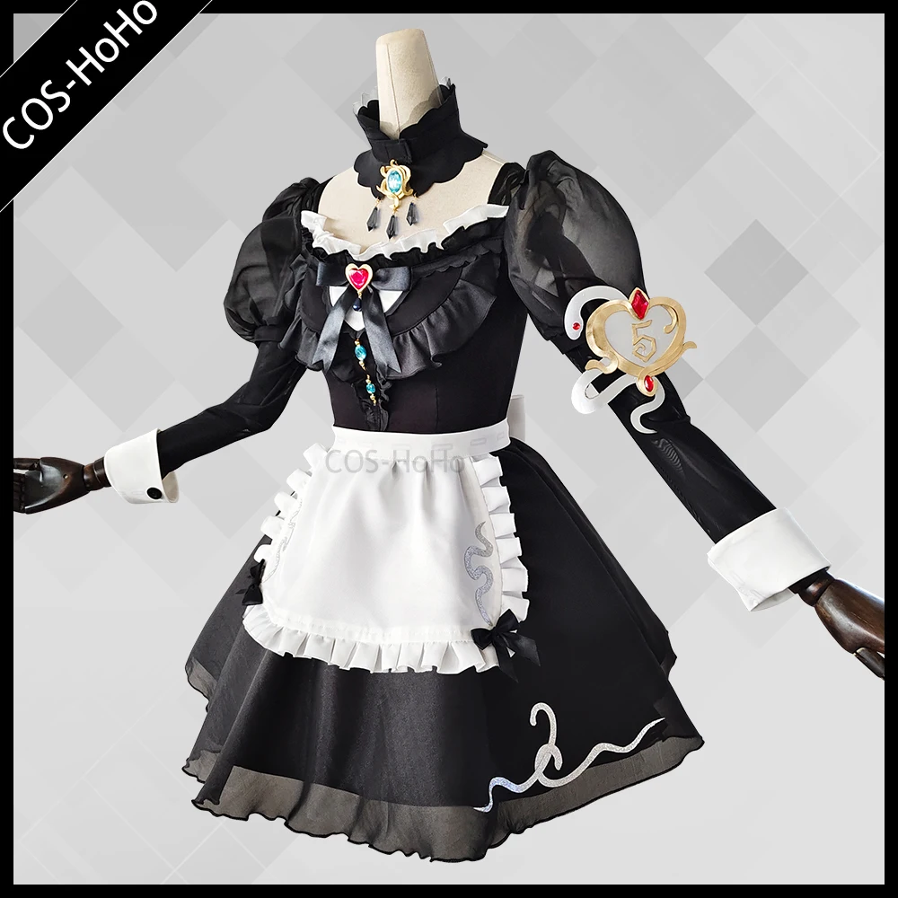 COS-HoHo Identity V Fiona Gilman Game Suit Sweet Lovely Dress Uniform Cosplay Costume Halloween Party Role Play Outfit Women