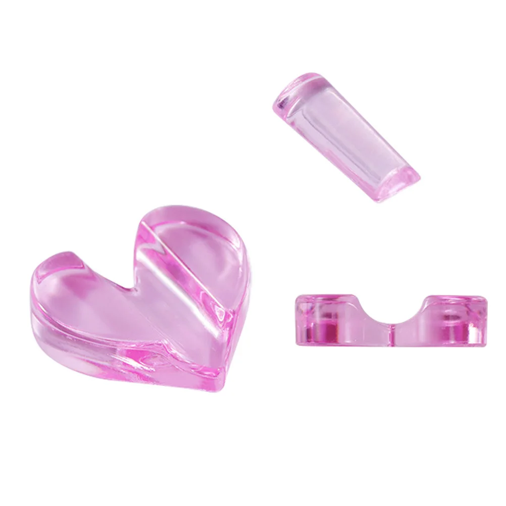 

3Sets Heart Shape Nail Art Tool High Quality Embossing Mould Metal Slice Mold Durable Manicure Nail Decoration