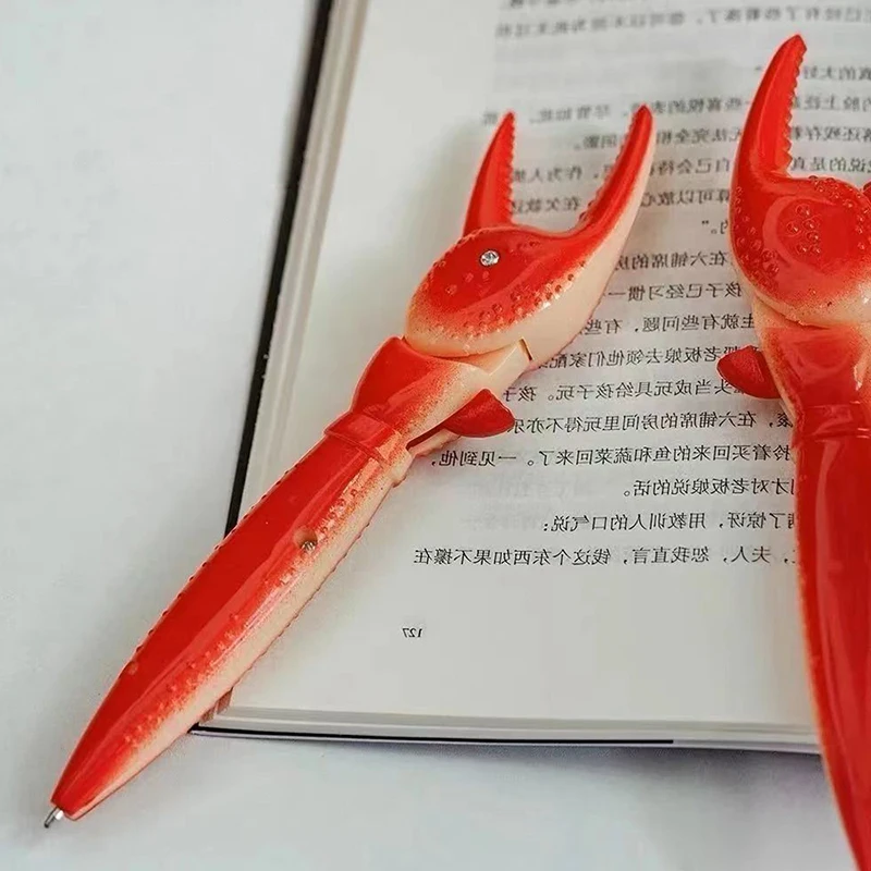 1pc Fun Lobster Paw Ballpoint Pen Personality Crab Clip Pliers Pen Cute Creative Korean Stationery Office Supplies School