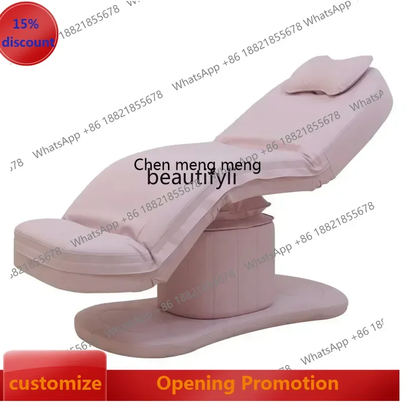 Smt7486 cama de beleza elétrica salão de beleza especial multifuncional látex massagem sofá dobrável massagem fisioterapia bed7486