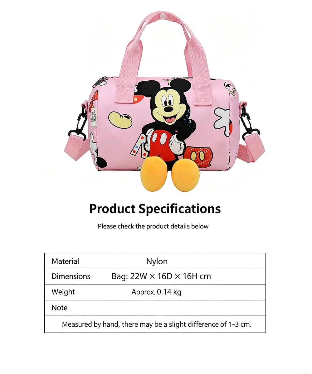 Damen-Handtasche aus Canvas mit großem Fassungsvermögen, modische Umhängetasche mit Cartoon-Design, Einkaufstasche – Detail 1