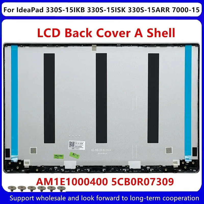 New For Lenovo IdeaPad 330S-15IKB 330S-15ISK 330S-15ARR 7000-15 LCD Cover Cover AM1E1000400 5CB0R07309