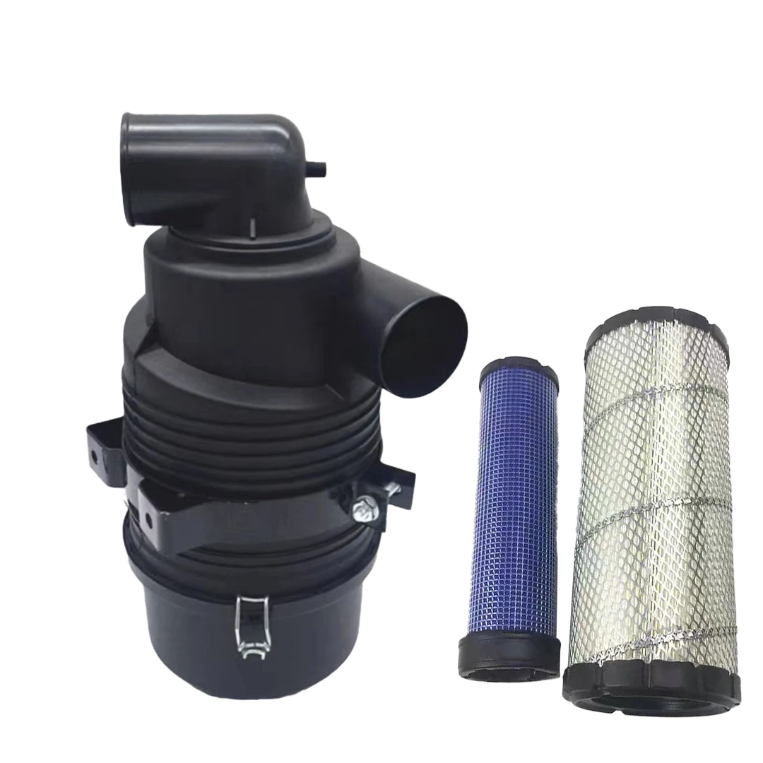 excavator accessories high quality For Yanmar 4TNV94/98 excavator engine air filter housing rear cover air filter assembly