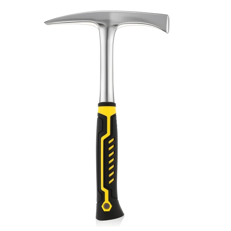 Marteau à écailler et brosse métallique pour soudage A27F, marteau à scories en acier robuste avec outil de retrait de fils pour soudeurs