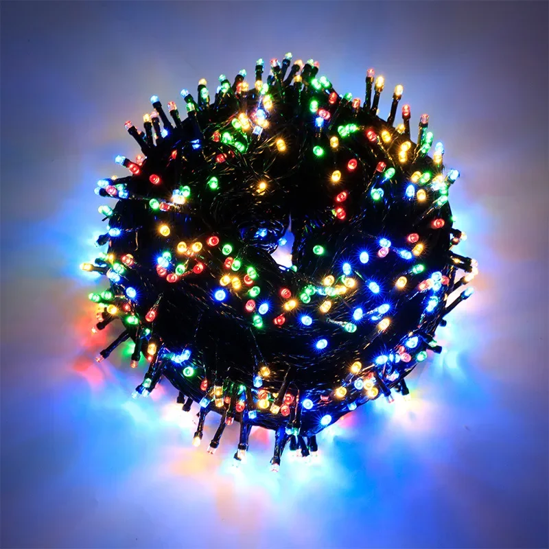 LED String Lights Christmas Garden Garland Fairy Lights for Christmas Tree Party Wedding Decoration 110V 220V Holiday Lights