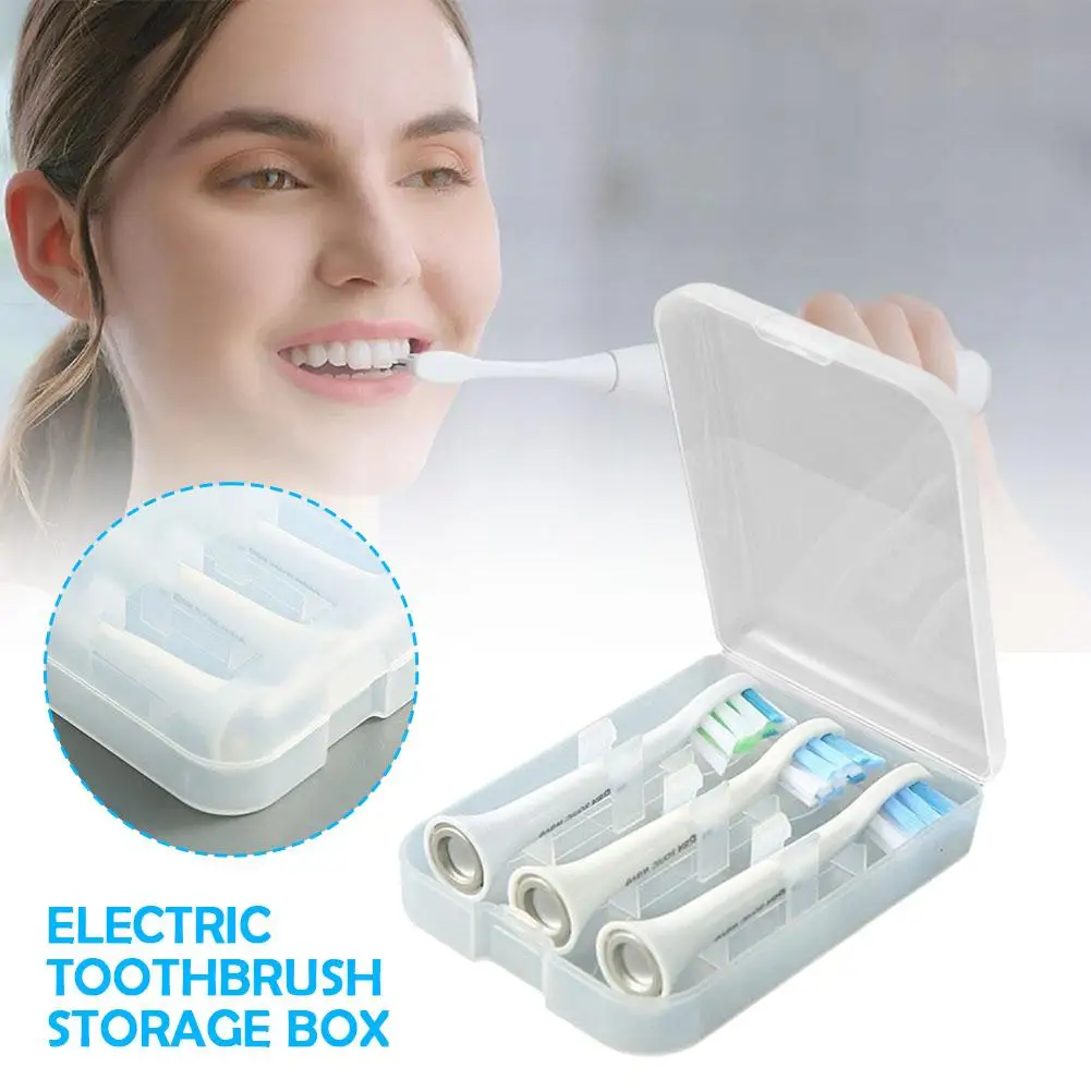 Universal Transparent Travel Electric Toothbrush Head Storage Case Box Travel Portable Box For Philips Oral B Sushi G5K1