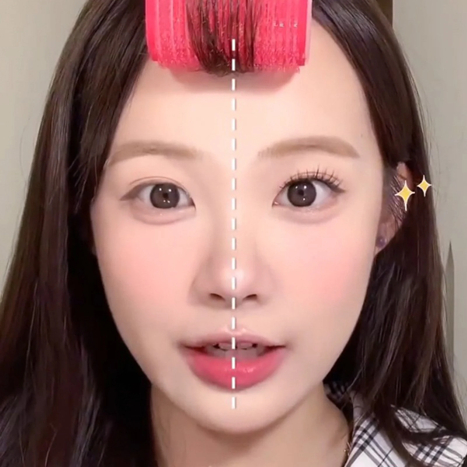 Ciglia individuali a forma di U con fascia trasparente Ciglia a grappolo 3D Fai da te Estensione ciglia soffici e sottili per il gruppo di idoli coreani Ciglia comiche