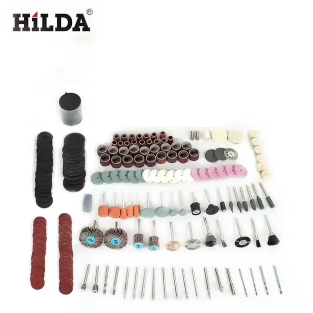 

HILDA Rotary Tool Accessories For Easy Cutting Grinding Sanding Carving And Polishing Tool Combination For HILDA Dremel