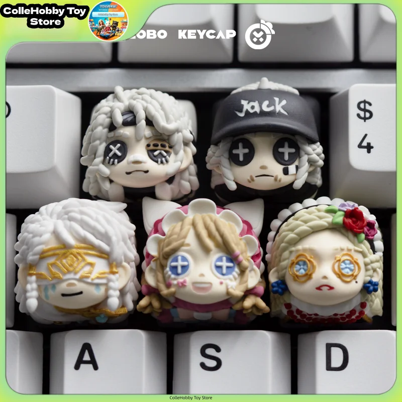 Gaming Accessories In China - Lobo Artisan Resin-Tastenkappe, Anime-Charakter, mechanische Tastatur,