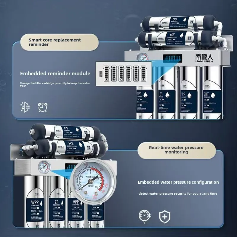 Stainless Steel Kitchen Direct Purifier Tap Water Faucet Filter Ultrafiltration Magnetized Water Machine Filtro De Agua