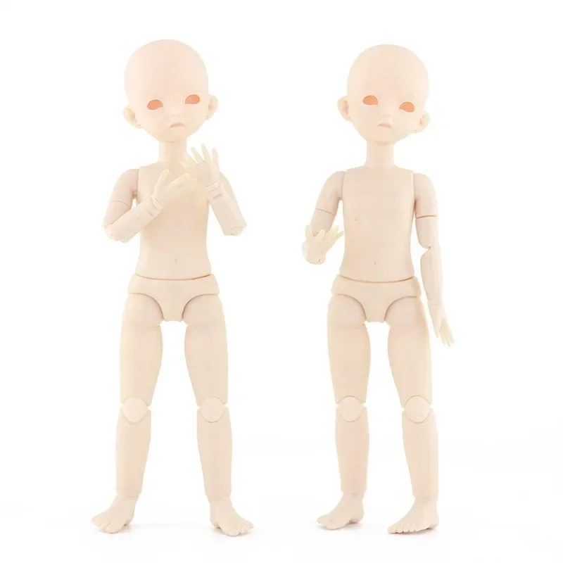 New 28cm Bjd Doll 22 Moveable Jointed  Normal Skin Nude  Body DIY Without Makeup for Girl Toys Gift