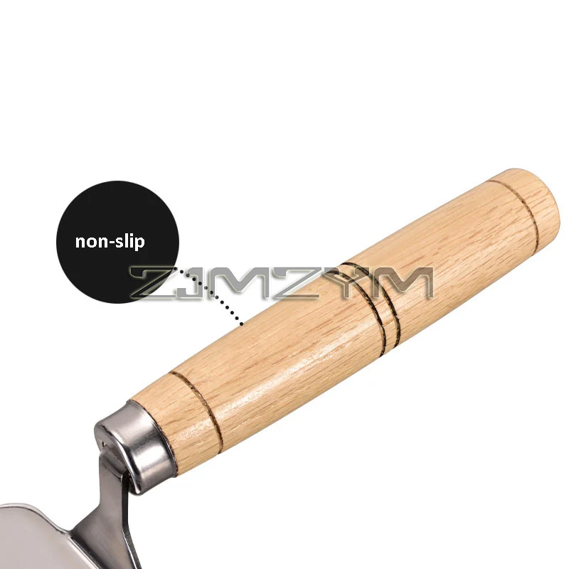 Stainless Steel Concrete Finishing Trowel Spatula, Cement Float Margin Bucket, Construction Tools, 1Pc