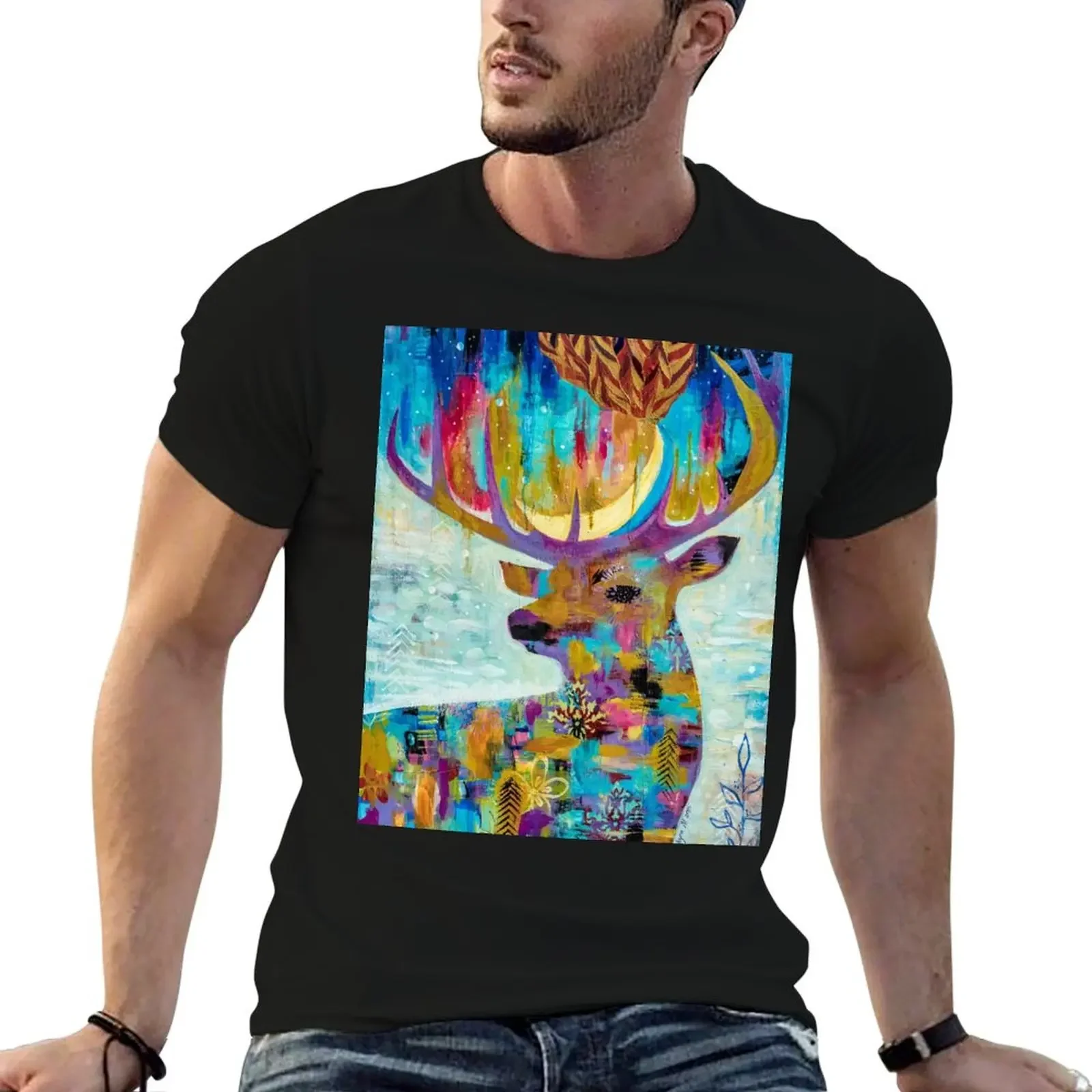 Radiance Art T-Shirt heavyweights summer clothes sports fans t shirts for men cotton