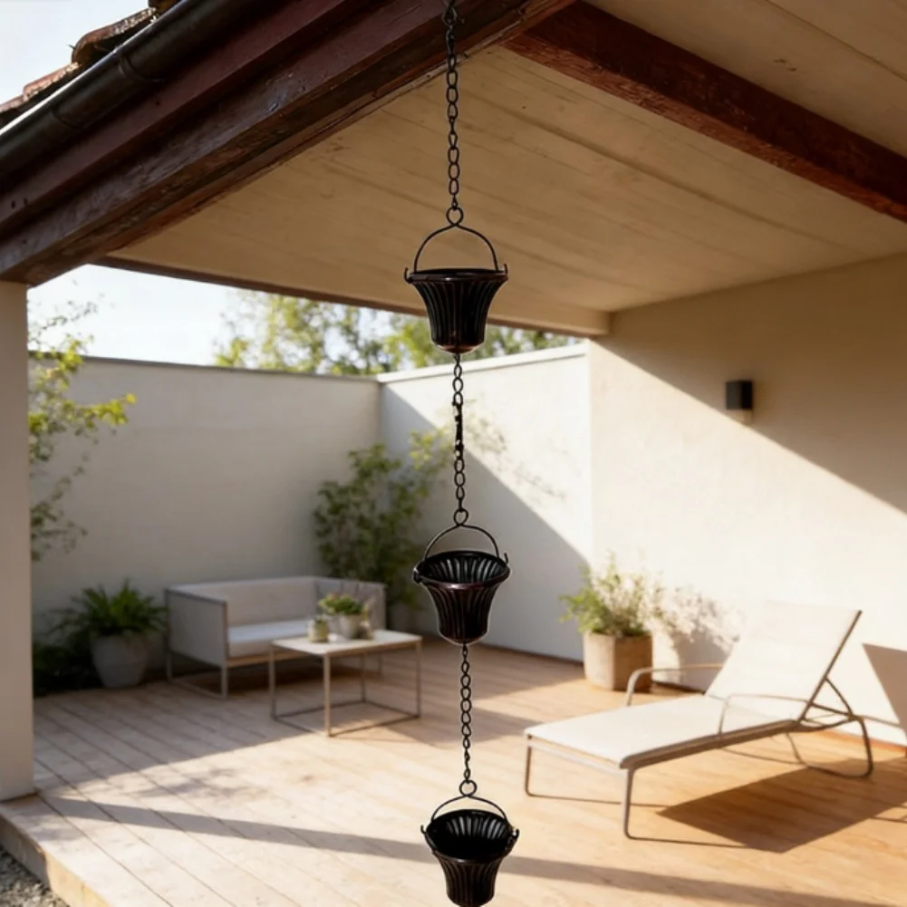 125ft-iron-rain-chain-featuring-12-petunia-design-cups-for-garden-drainage-patio-decoration-and-eaves-water-flow