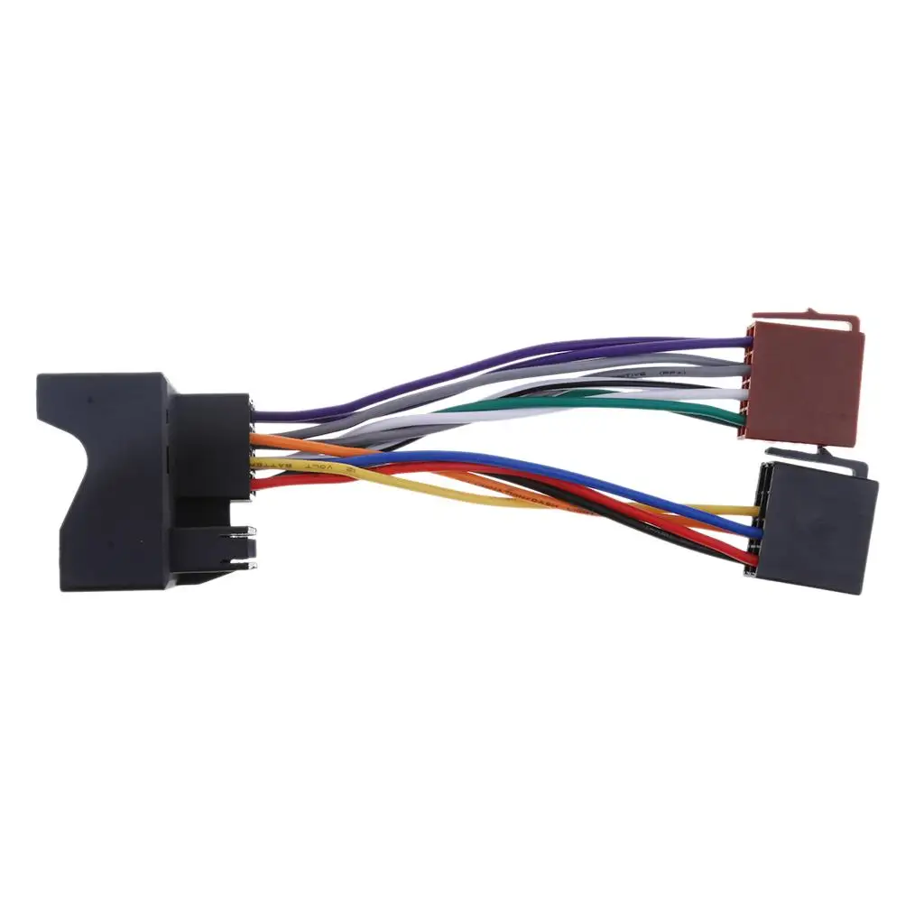 New ISO Stereo Head Unit Harness Adaptor Cable for FORD FOCUS C-MAX 2003 for FORD FUSION 2002-2008 ISO Wiring Adapter