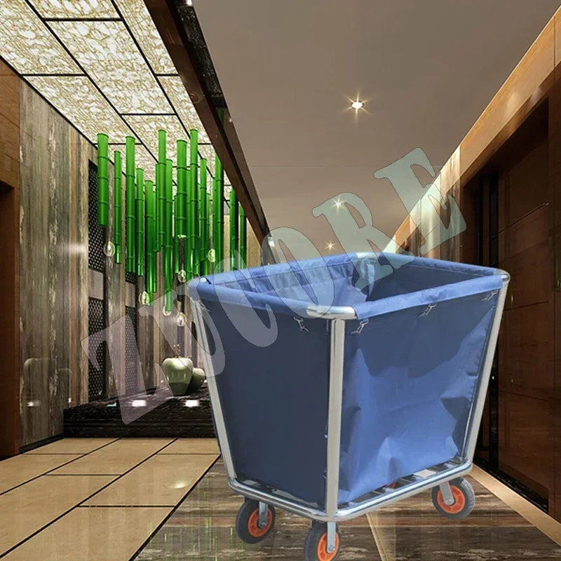 リネントロリー ホテル客室サービストロリー ステンレストロリー ランドリー ドライクリーナー