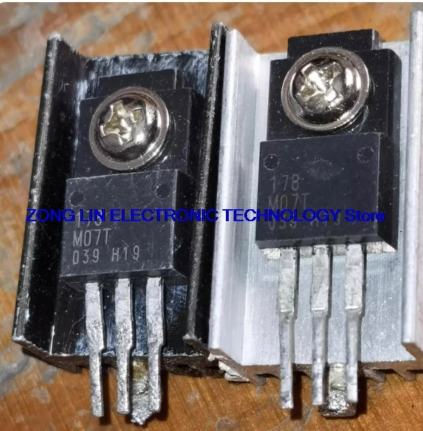 BA178M07T 178M07T TO220F voltage regulator with heat dissipation aluminum 78M07 7V      10PCS -1lot