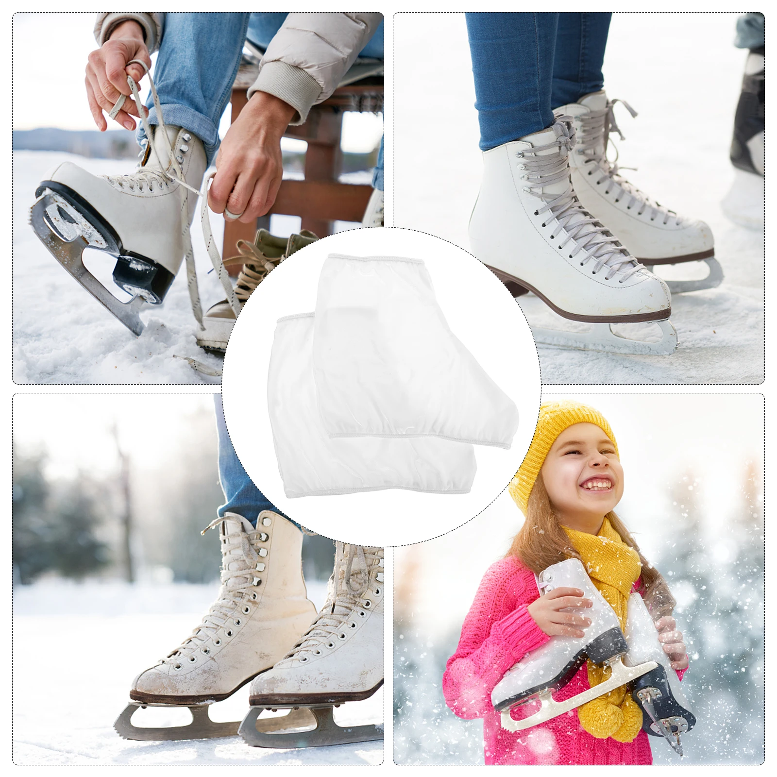 

Figure Skating Boot Covers Roller Accessories Toe Guards Skate Ice Skates Boots